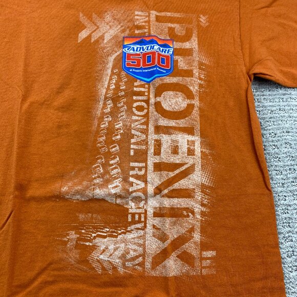 Phoenix International Raceway Racing T-Shirt Men Large L Orange NASCAR Sprint - Picture 2 of 10